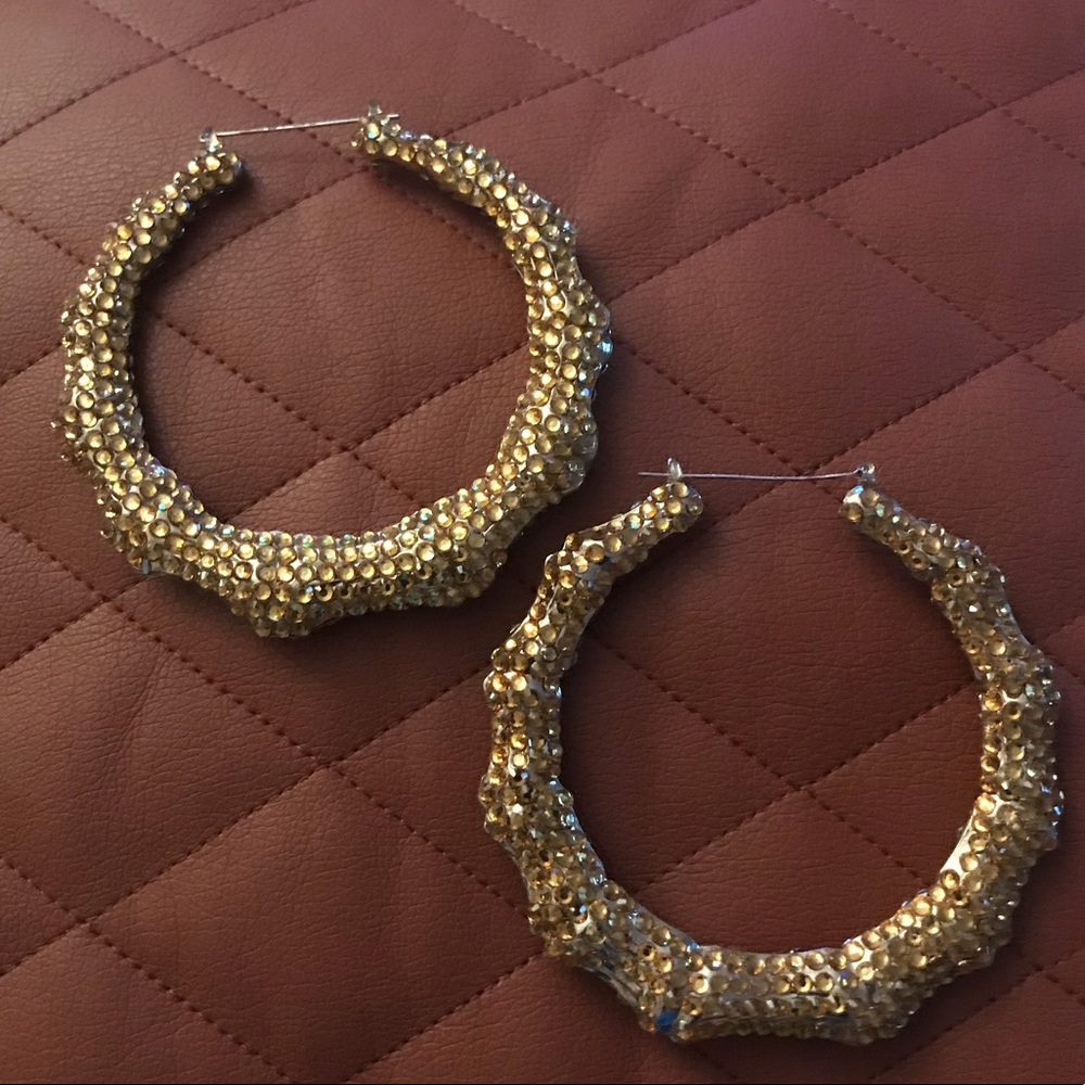 Bamboo earrings